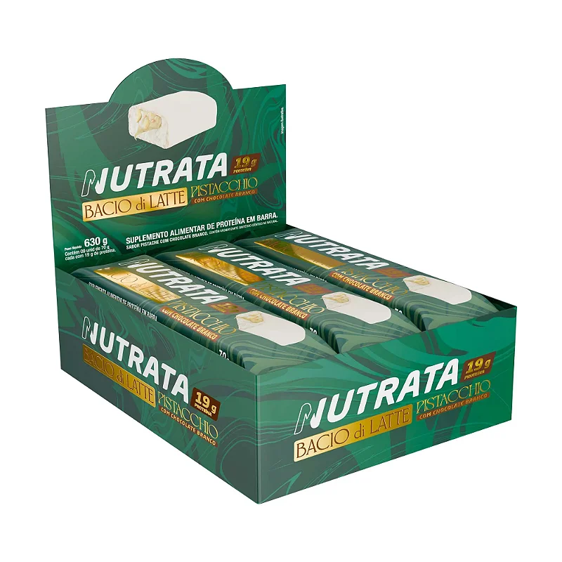 Protobar 70g Display Com 9un Nutrata - Pistache