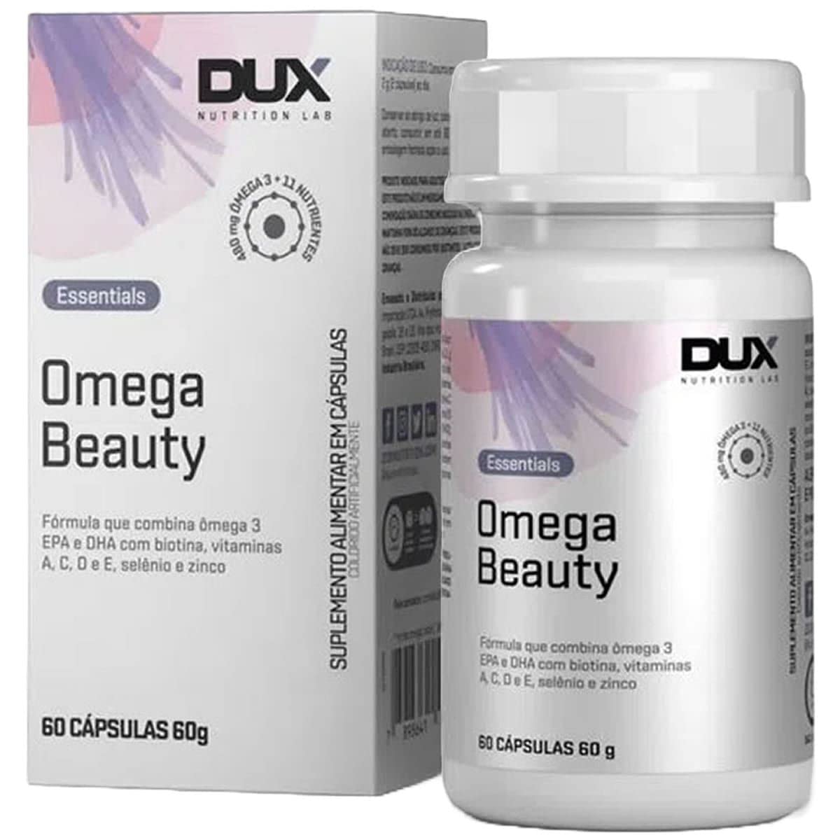 Ômega Beauty 60 Capsulas Dux Nutrition