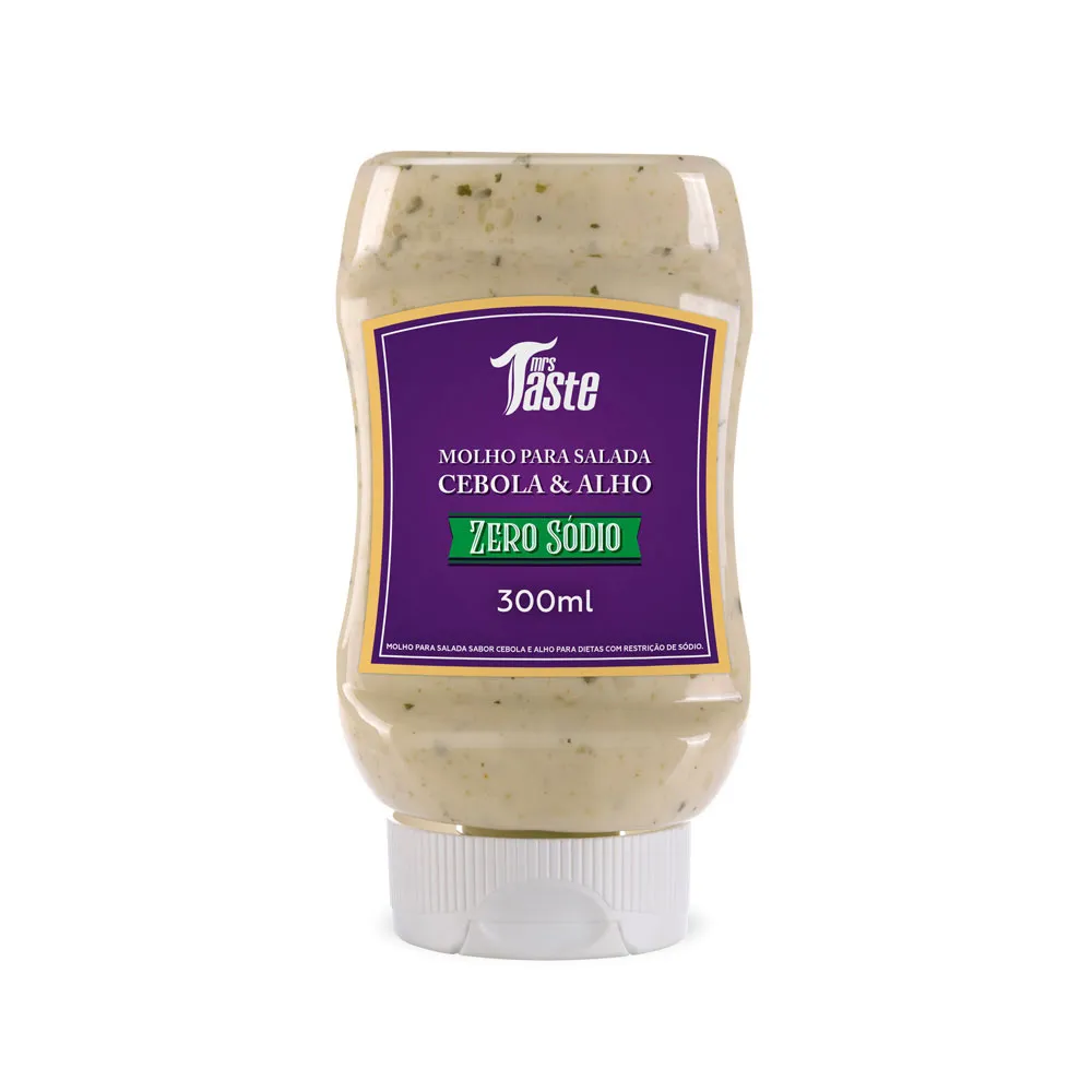 Molhos e Cremes Mrs Taste - Cebola e Alho