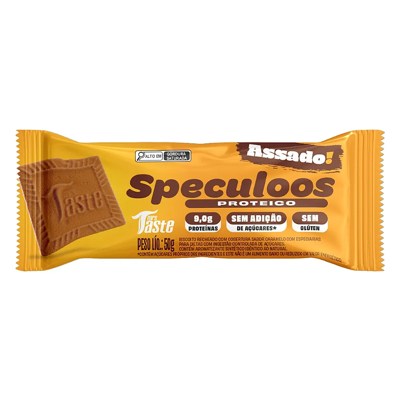 Taste Cookie Bar 50g Speculoos Mrs Taste
