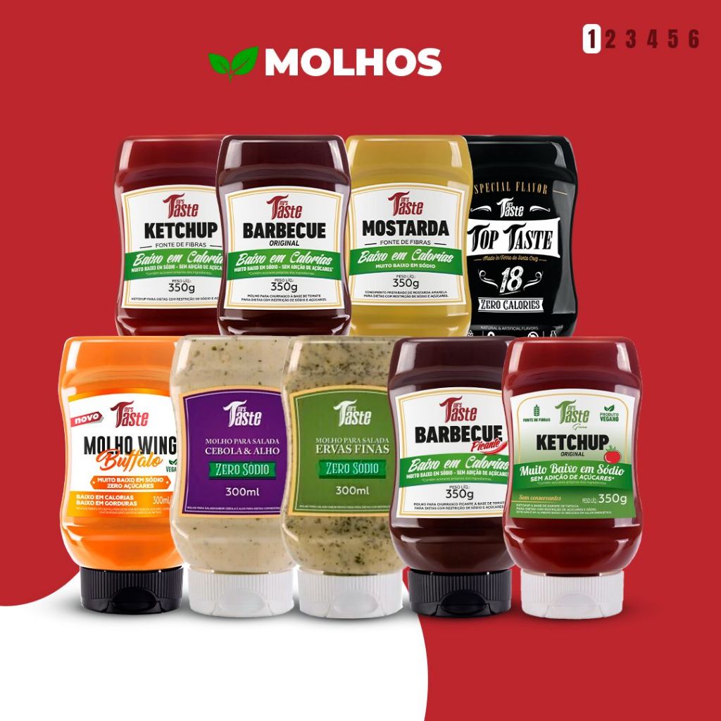 Molhos e Cremes Mrs Taste