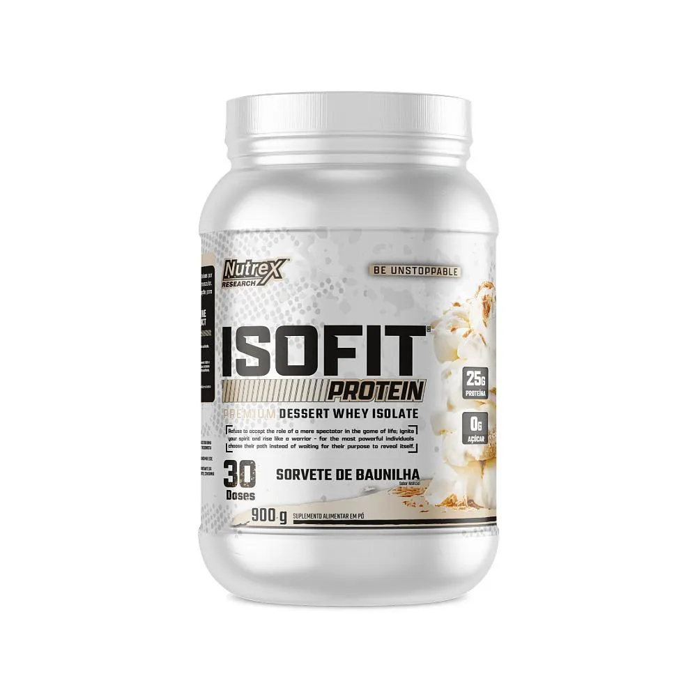 Isofit Pote 900g Nutrex - Baunilha