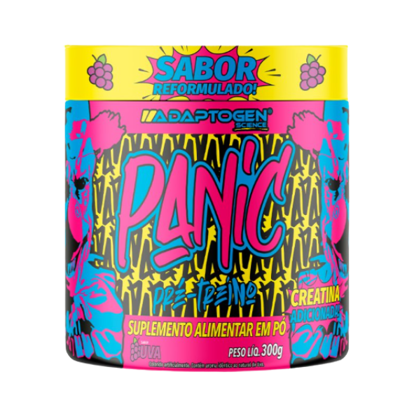 Foto de Panic Pre Workout 300g Adaptogen - Uva