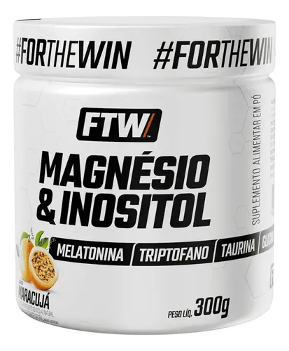 Magnésio & Inositol 300g Maracujá Ftw