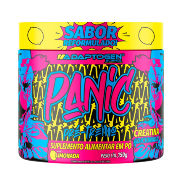 Foto de Panic Pre Workout 150g Adaptogen - Limonada