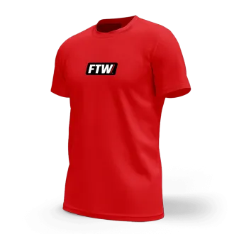 Foto de Camiseta  Vermelha T-Shirt Poliéster Import GG  FTW