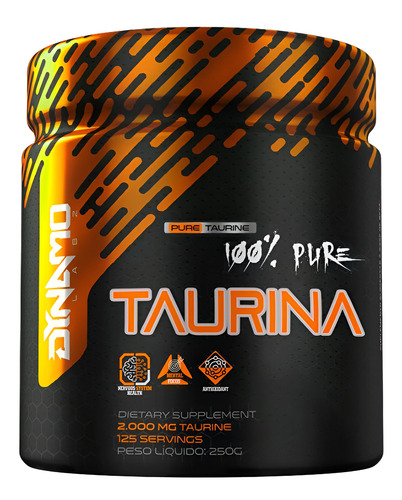 Foto de Taurina Pura 250g Dynamo Labz