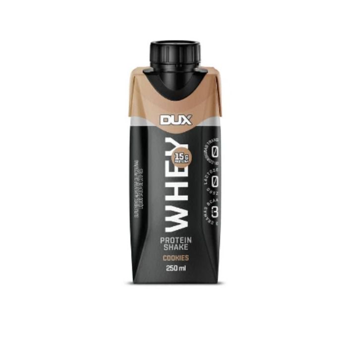 Whey Protein Shake 250ml Dux Nutrition - Cookies