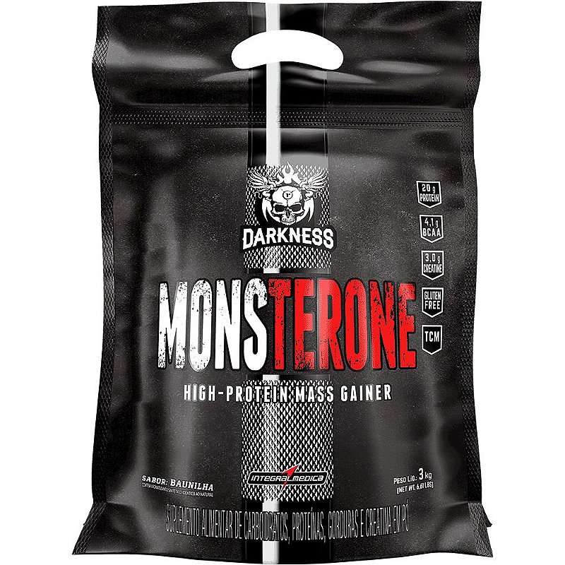 Foto de Monsterone 3kg Darkness - Baunilha