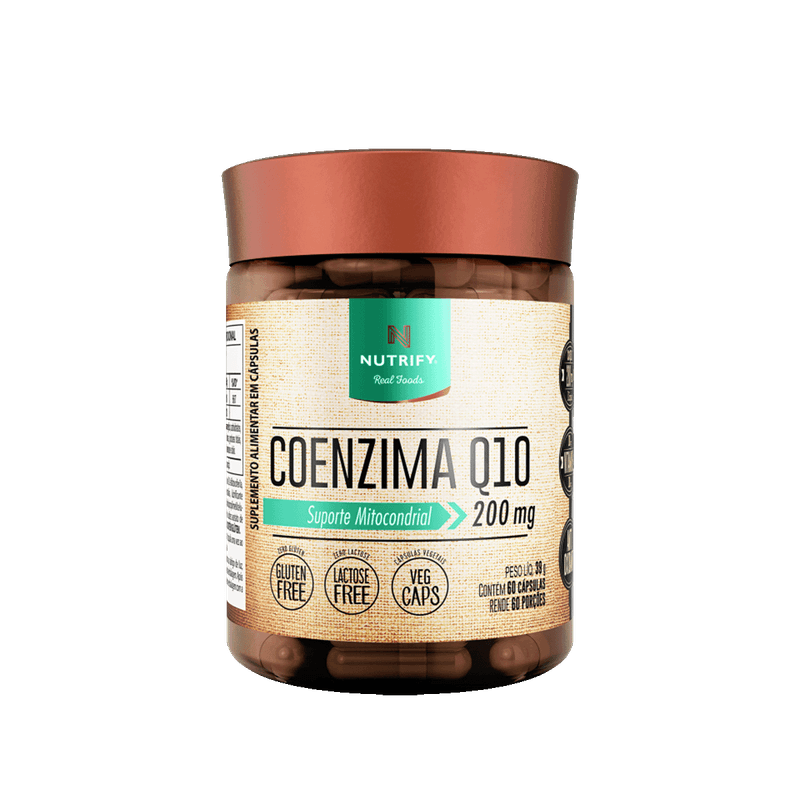 Coenzima Q10 200 mg 60 Capulas Nutrify