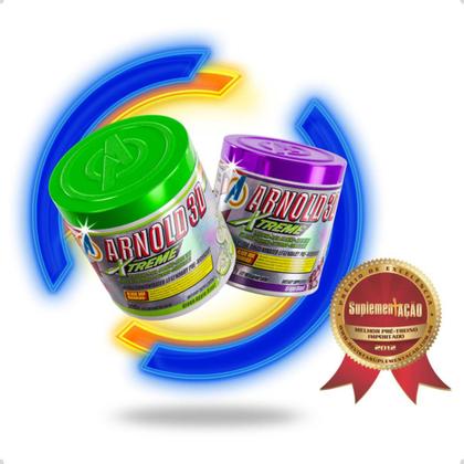 Foto de Pre Treino Arnold 3D 80g Arnold Nutrition