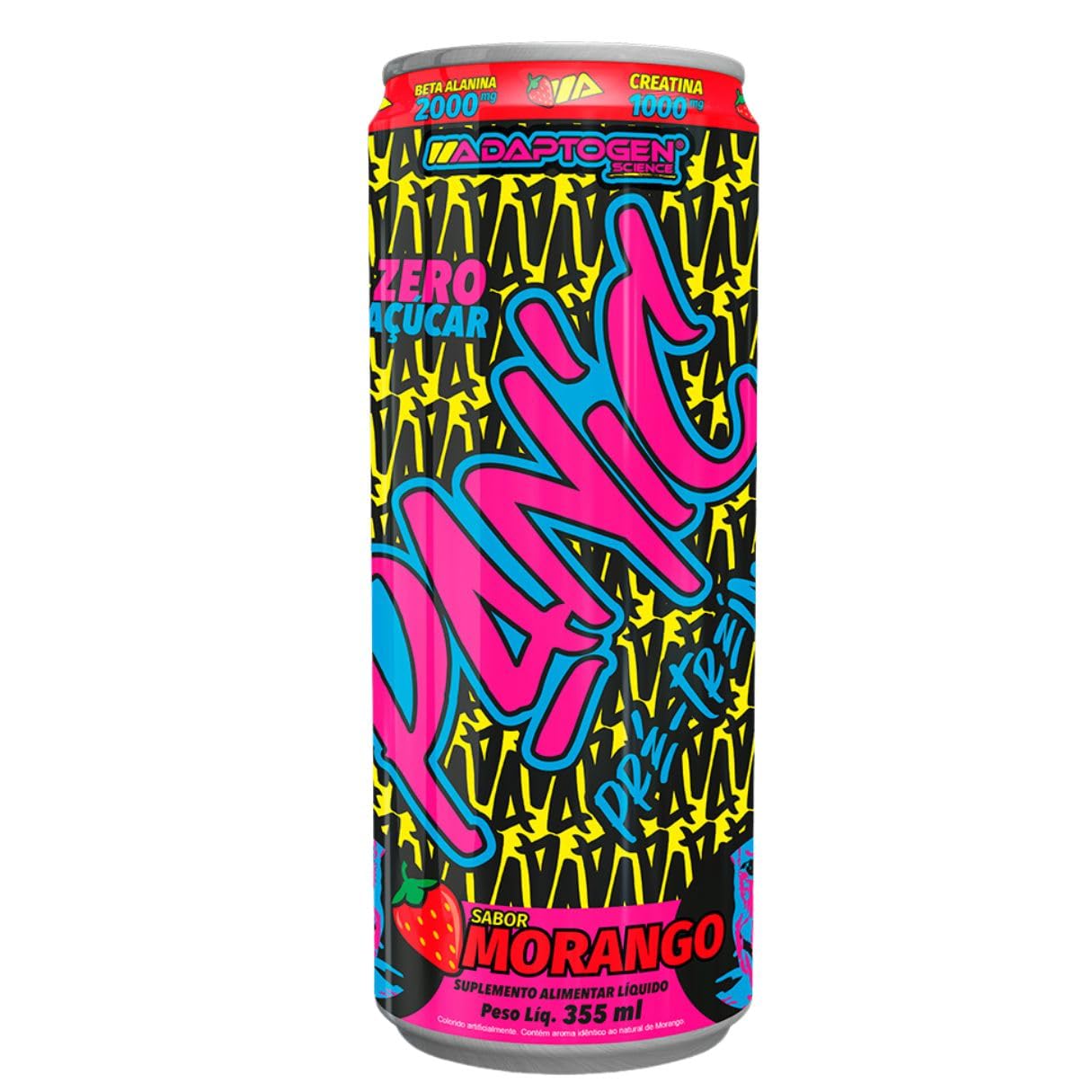 Foto de Panic Energy 355ml Adaptogen - Morango