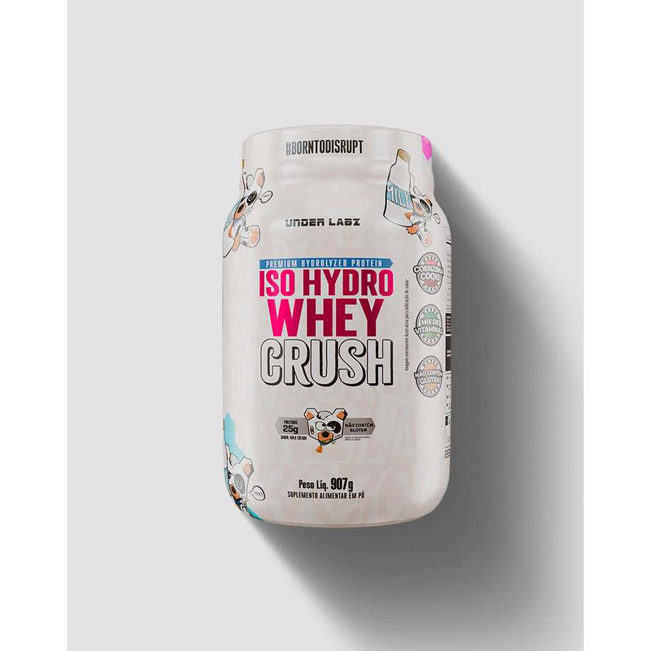 100% Whey Crush 900g -Under Labz - Milk Cream - Milk Cream - Milk Cream