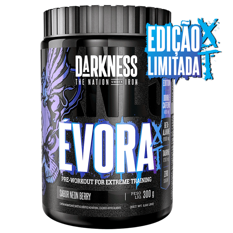 Pré Treino Evora Tx 300g Darkness - Neon Berry