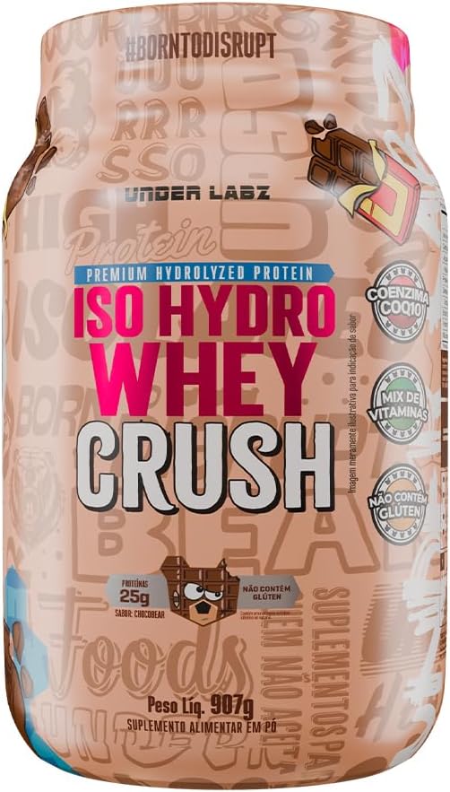 Isohydro Whey Crush 907g Under Labz - Chocobear