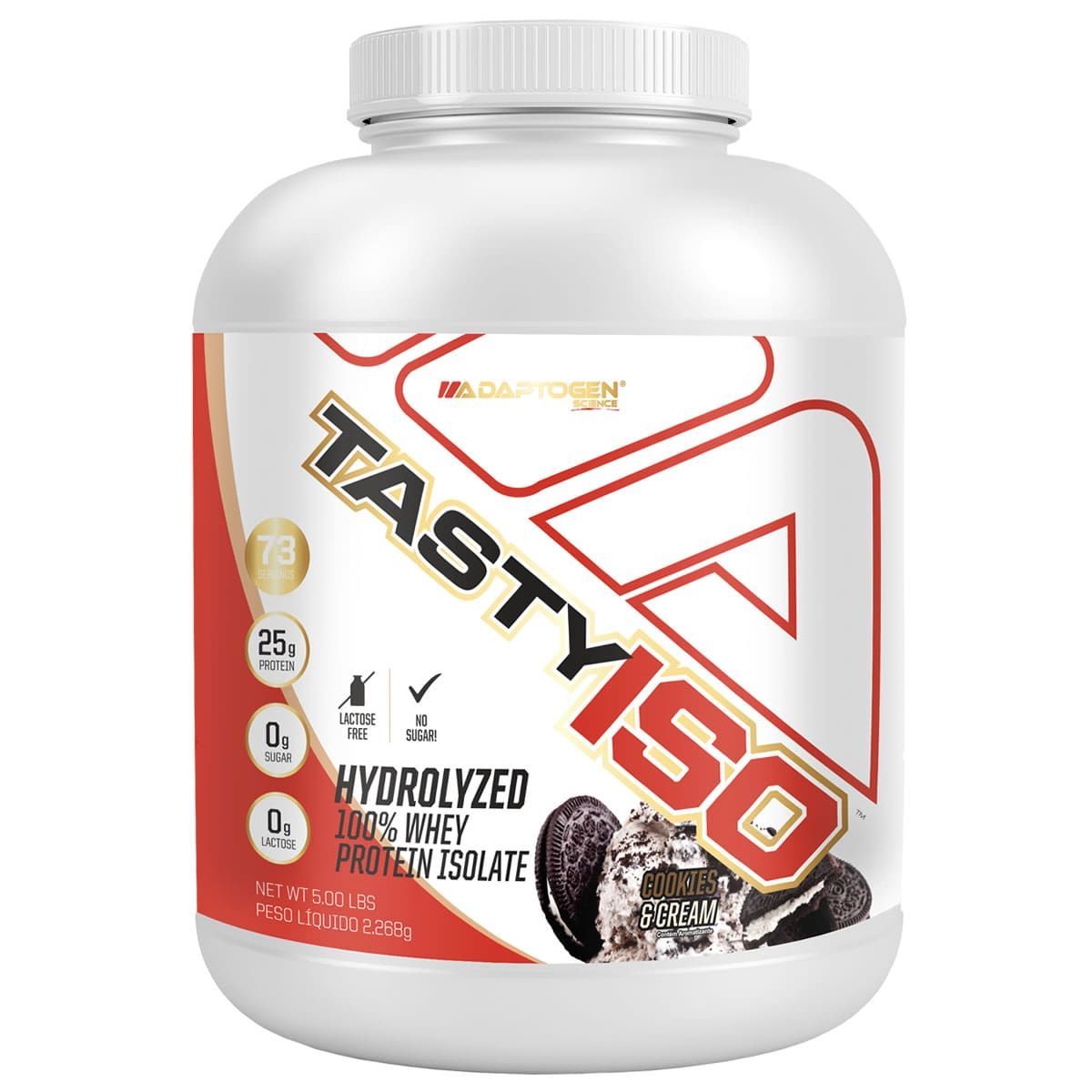 Foto de Tasty Iso Pote 2280g Adaptogen - Cookies e Cream