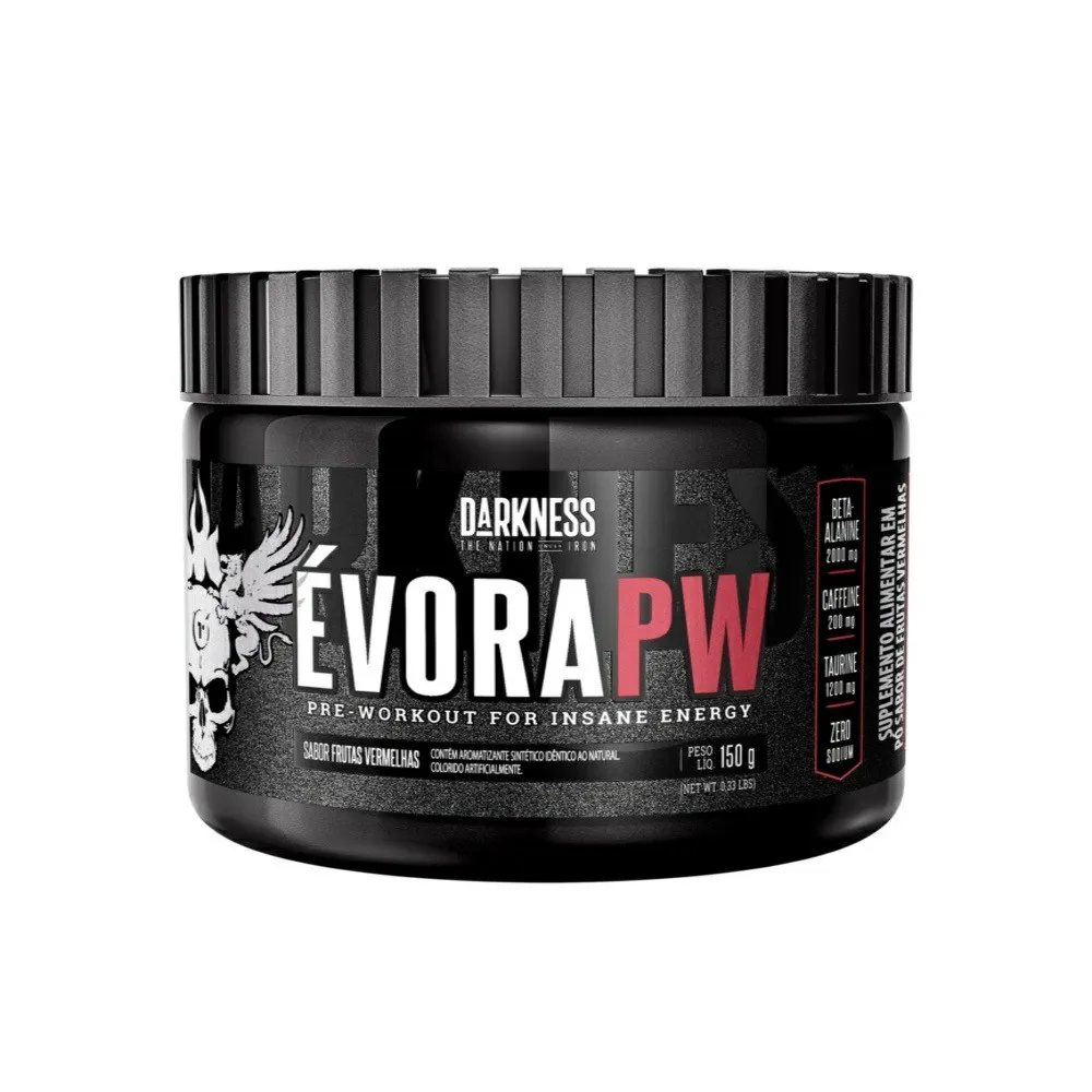 Pré Treino Evora Pw 150g Darkness - Frutas Vermelhas