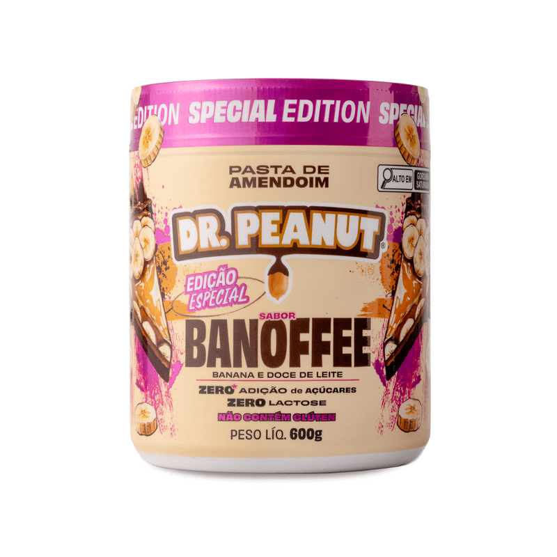 Pasta De Amendoim 600g Dr Peanut - banoffee