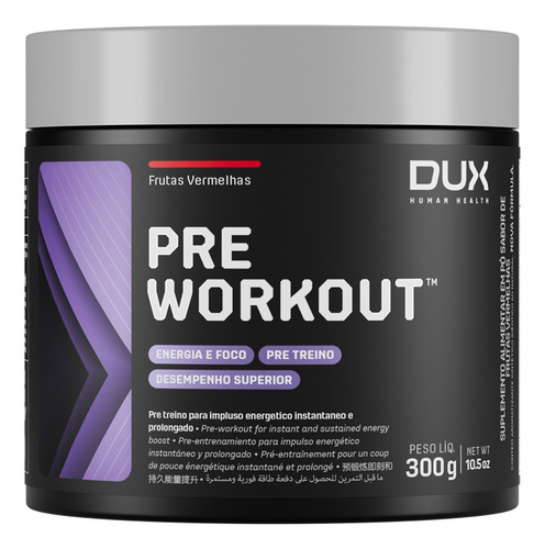 Pré Treino Original 300g Dux Nutrition - Mango Twist