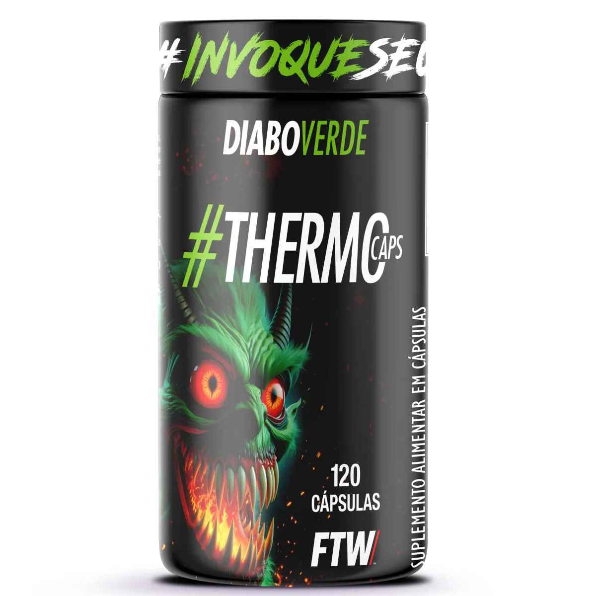 Thermo Caps Diabo Verde Ftw - 120 Capsulas