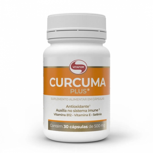 Curcuma Plus Vitafor - 30 Capsulas