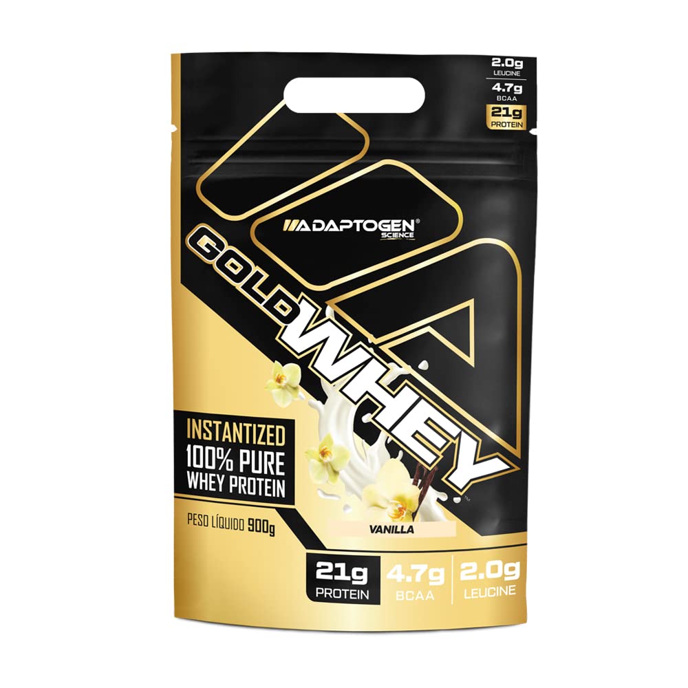 Foto de Gold Whey 900g Refil Adaptogen - Baunilha