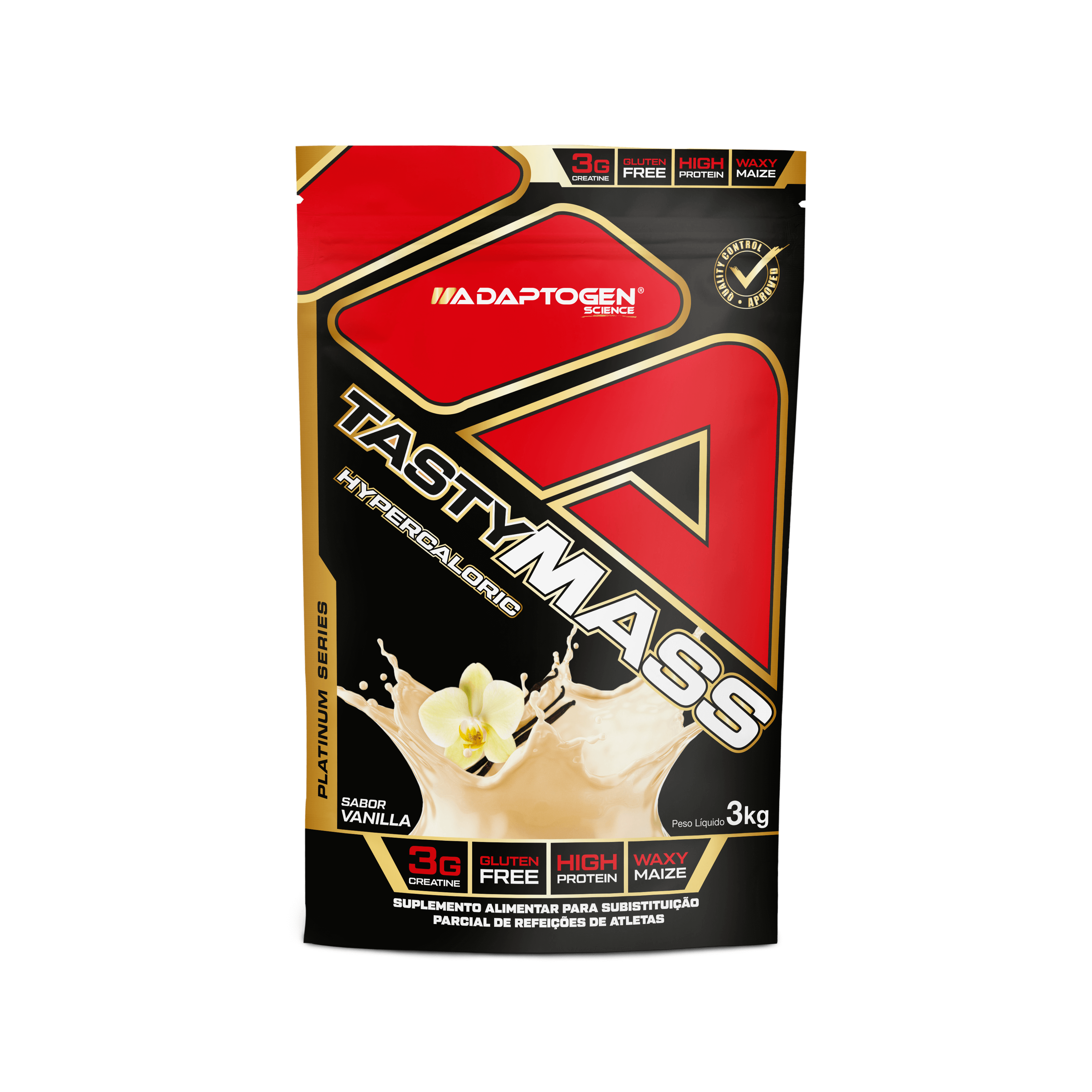Foto de Tasty Mass 3kg Adaptogen - Vanillla