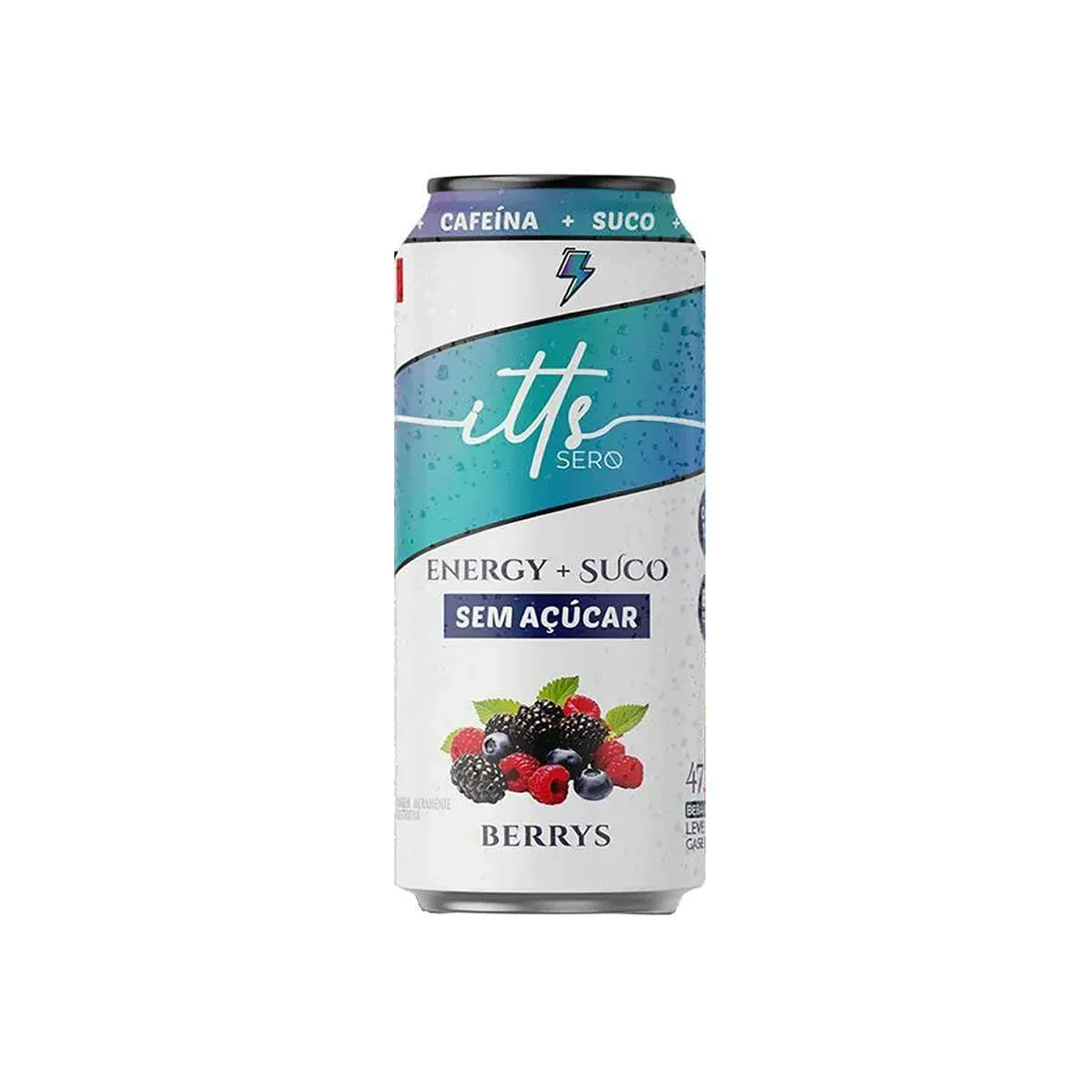 Energy Suco Sem Açúcar 473ml Itts Sero - Berrys