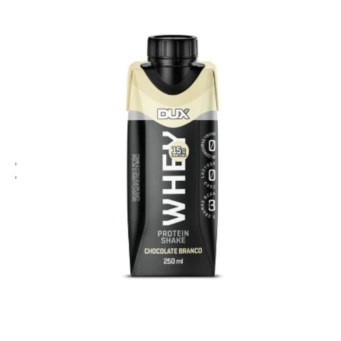 Foto de Whey Protein Shake 250ml Dux Nutrition - Chocolate Branco