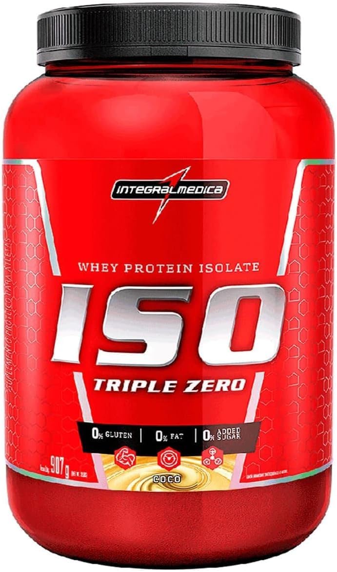 Iso Triple Zero Pote 900g Integralmedica - Coco