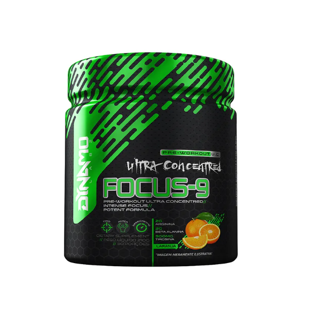 Focus-9 210g Dynamo Labz - Laranja