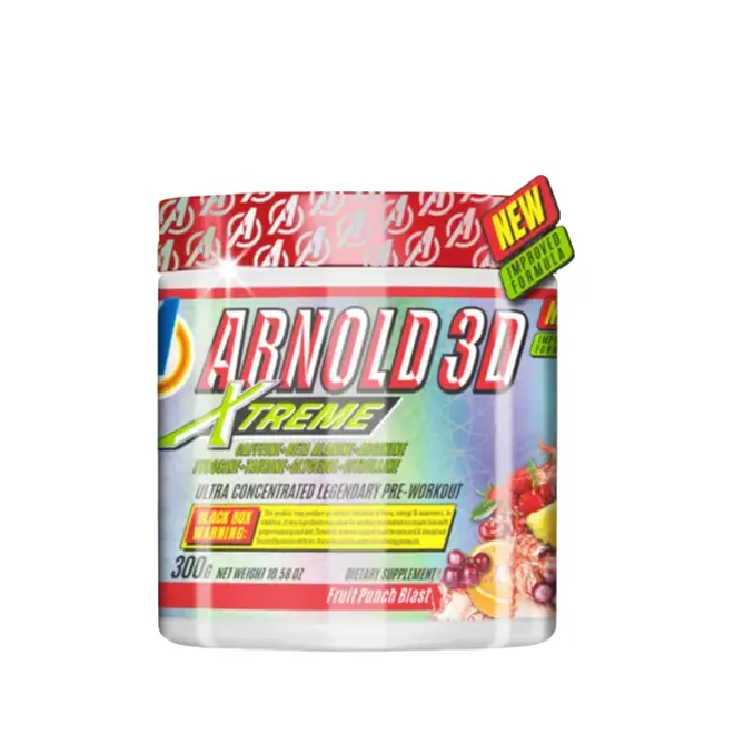 Pre Treino Arnold 3D 80g Arnold Nutrition - Fruit Punch