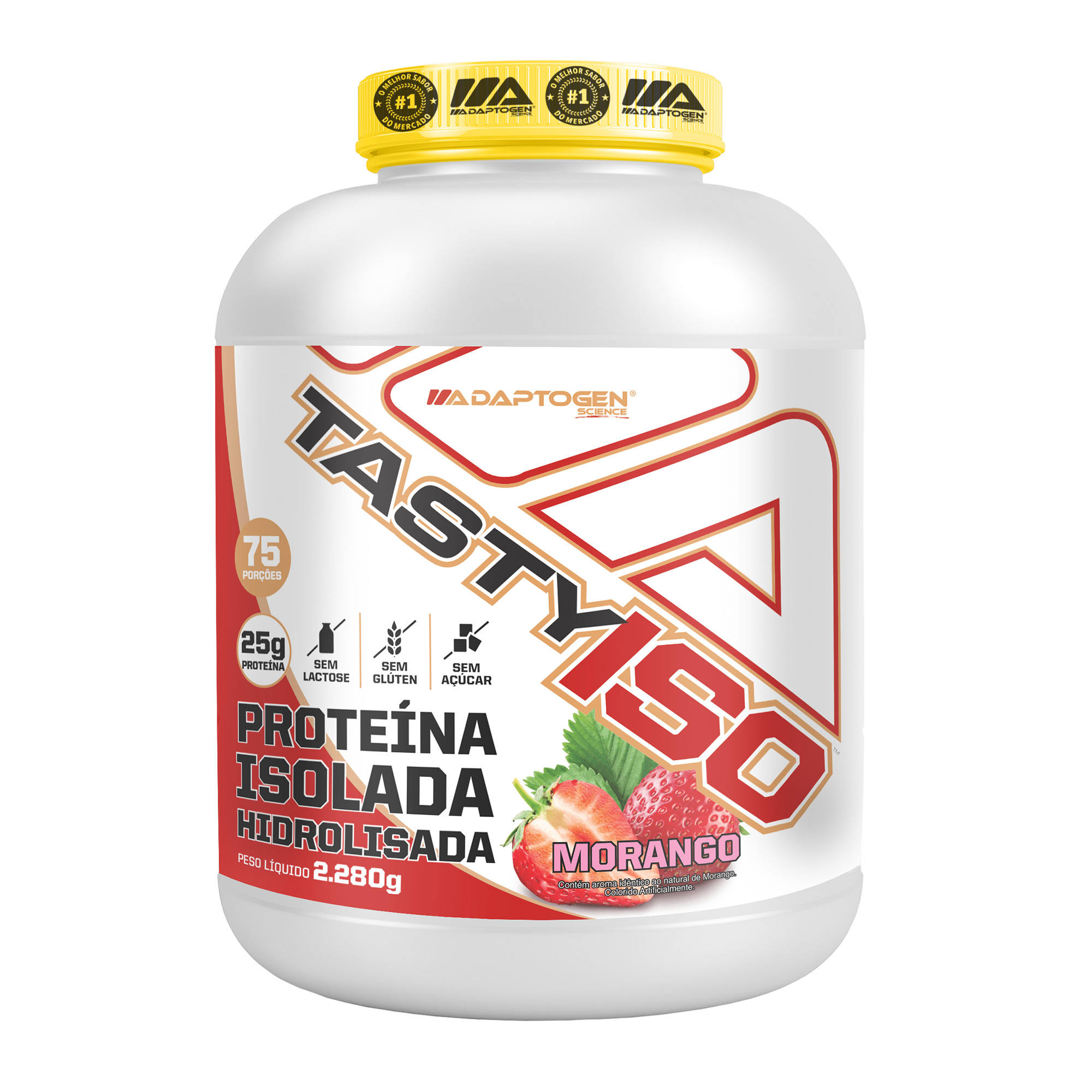 Tasty Iso Pote 2280g Adaptogen - Strawberry