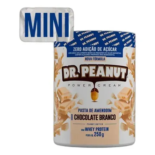 Pasta De Amendoim 250g Dr Peanut - Chocolate Branco