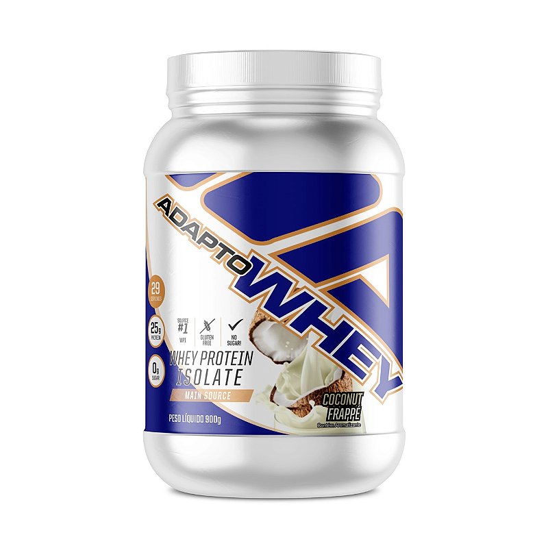Foto de Adapto Whey Pote 900g Adaptogen - Creme De Coco