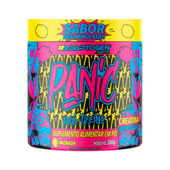 Foto de Panic Pre Workout 300g Adaptogen - Limonada