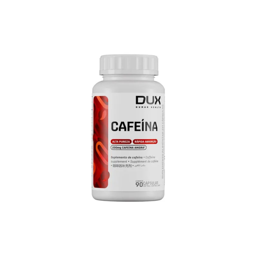 Cafeína 200mg 90 Caps Dux Nutrition