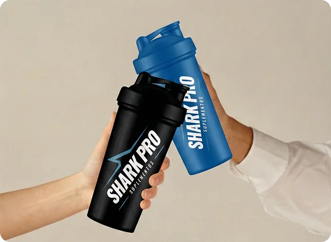 Coqueteleira 600ml Shark Pro