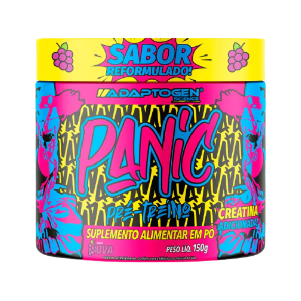 Foto de Panic Pre Workout 150g Adaptogen - Uva
