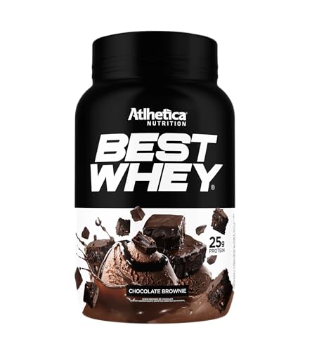 Foto de Best Whey Pote 900g  Atlhetica Nutrition - Brownie Chocolate