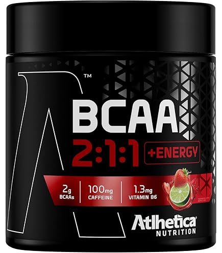 100% BCAA 2:1:1 Pote 210g Atlhetica Nutrition - Morango e Maracujá