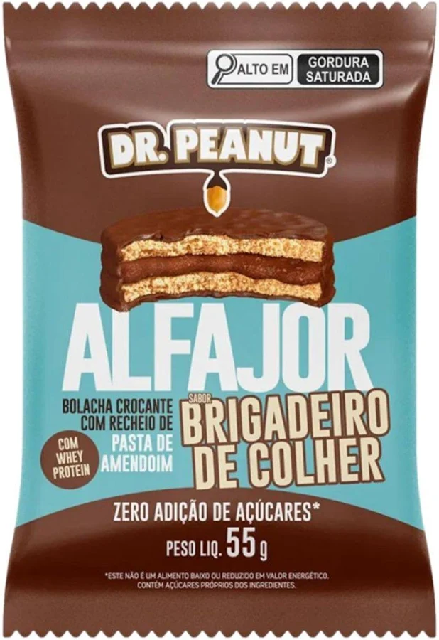 Alfajor 55g Brigadeiro De Colher Dr Peanut