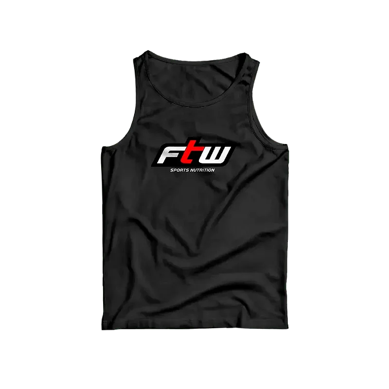Foto de Camiseta Preta Regata GG Ftw