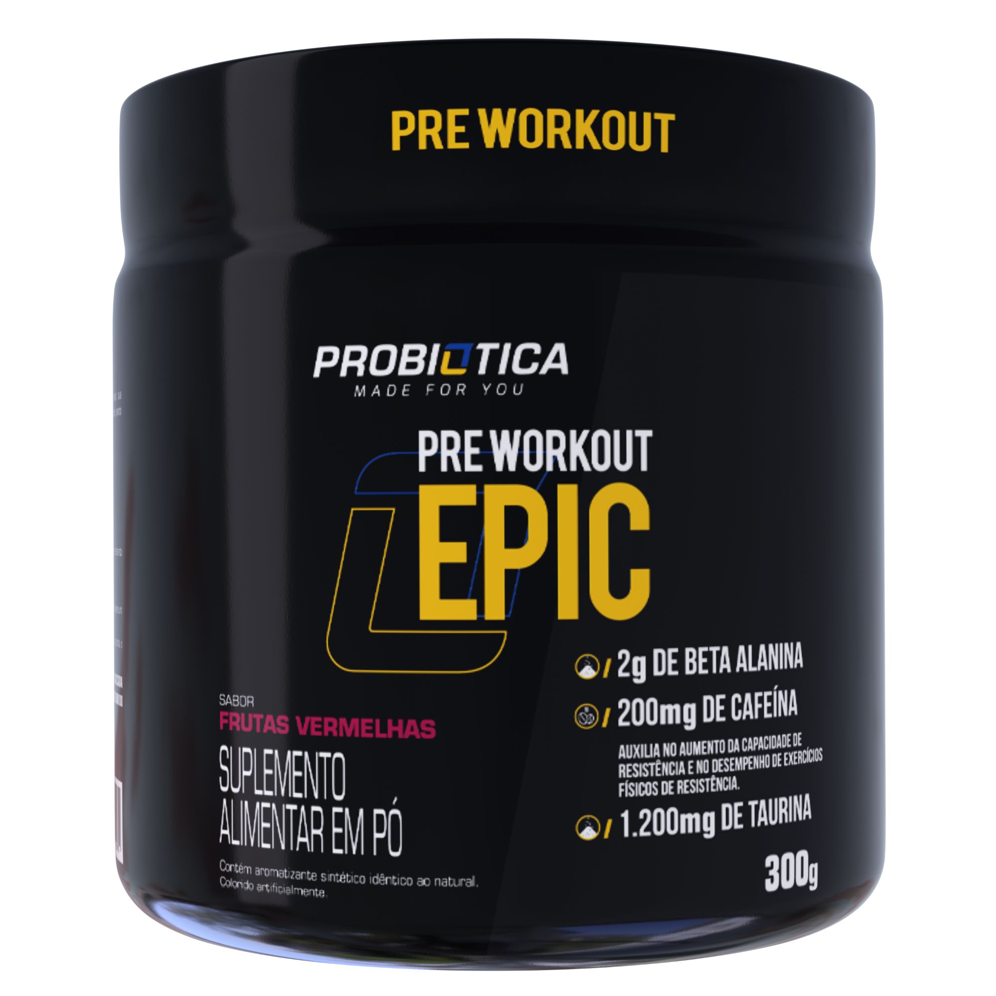 Foto de Epic Pote 300g Probiotica - Frutas Vermelhas