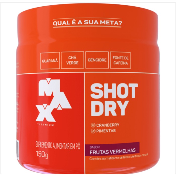 Foto de Shot Dry Pote 150g Maracuja Max Titanium