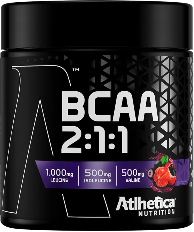 100% BCAA 2:1:1 Pote 210g Atlhetica Nutrition - Guaraná Com Açaí