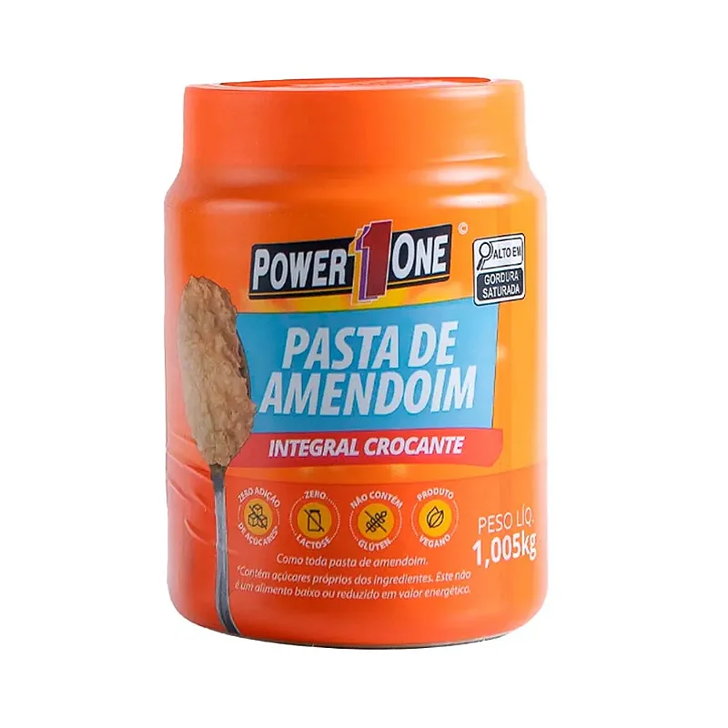 Pasta De Amendoim 1,005kg Power One - Crocante