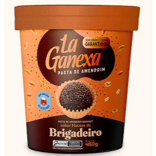 Foto de Pasta Amendoim 450g - La Ganexa - Mousse  de Brigadeiro