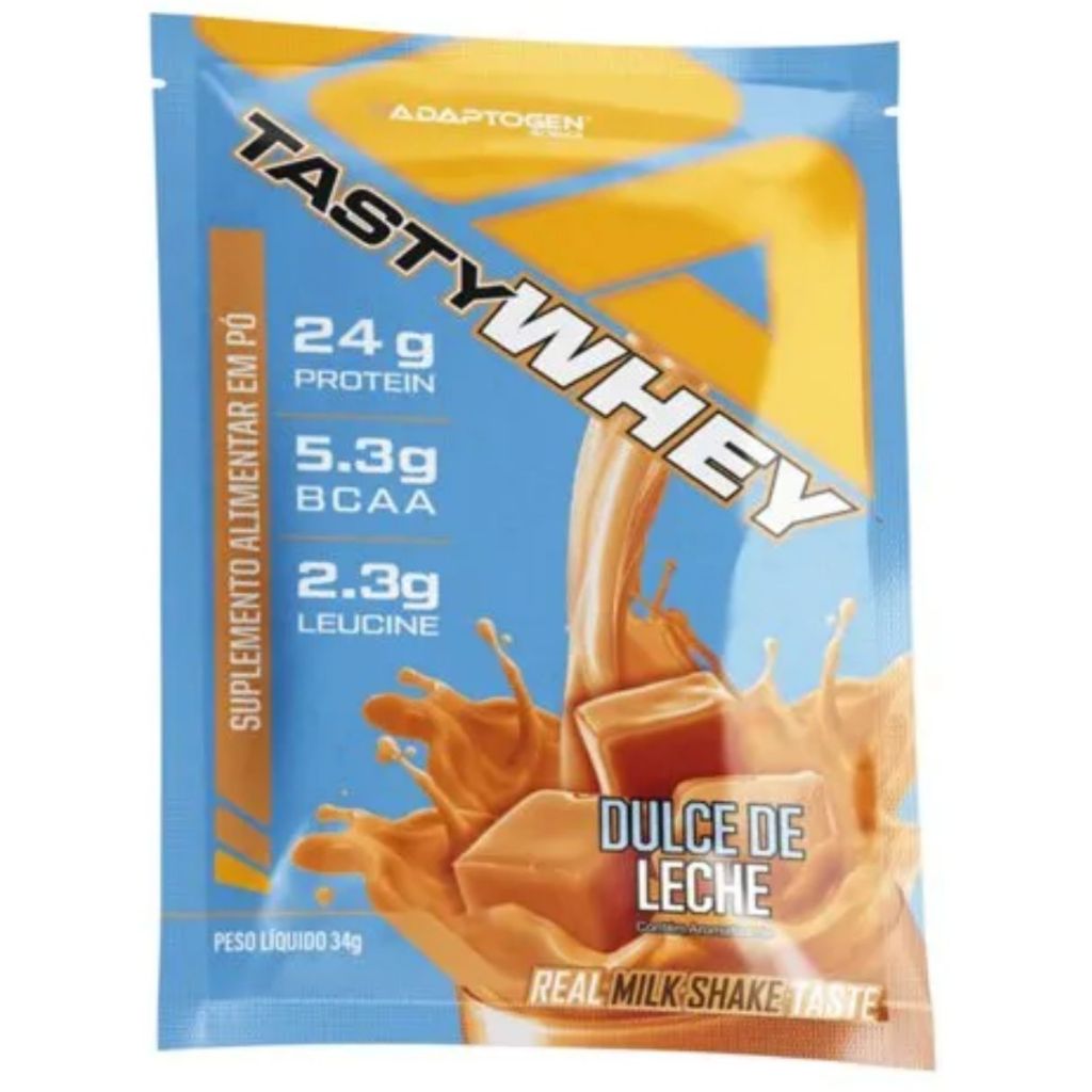 Foto de Packet Tasty Whey Doce de Leite 34g Adaptogen