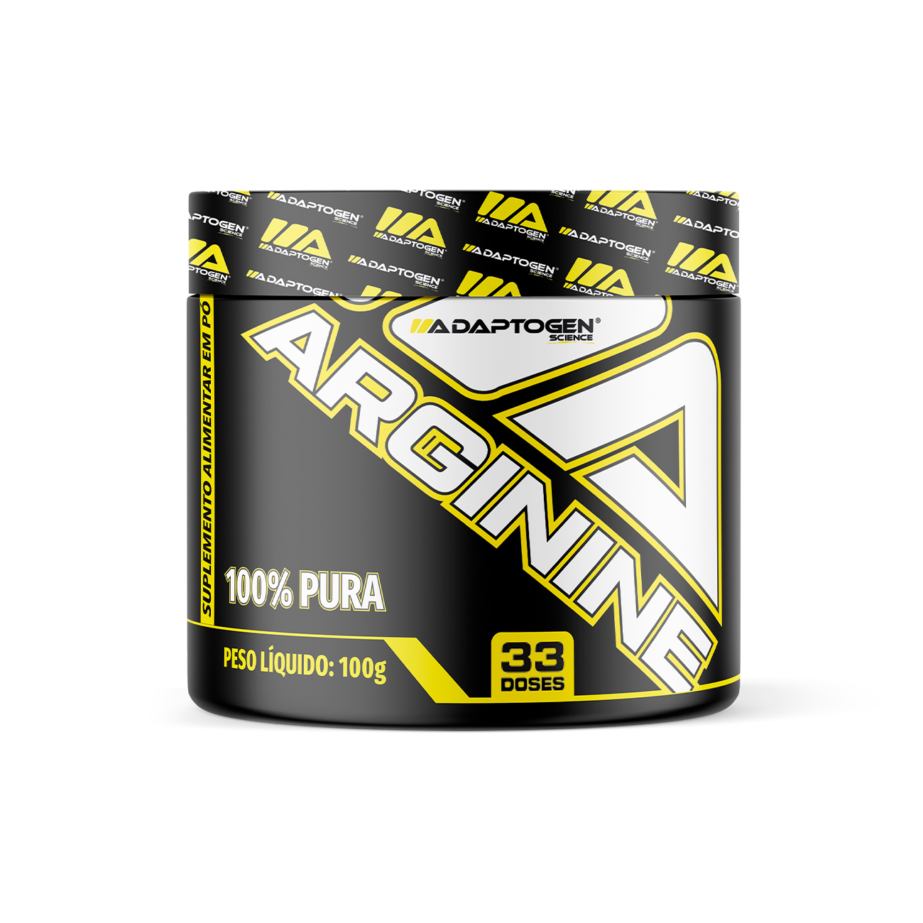 Arginina 100% Pura 100g Adaptogen